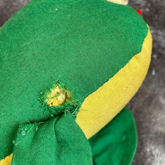 Lanakila Crafts Stuffed Whale Toy 6" Vtg 1970s Hawaii Souvenir Rare Imperfect - Picture 7 of 16